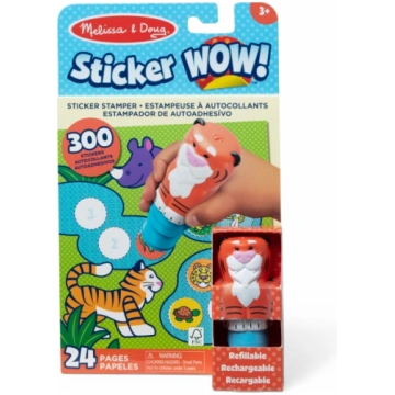 MELISSA & DOUG Uzlīmju grāmata MELISSA Sticker WOW