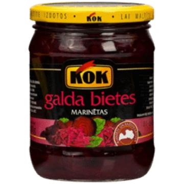 Marinētas bietes KOK 500g
