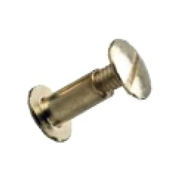 Savienojuma skrūve, misiņš, 2 mm gara