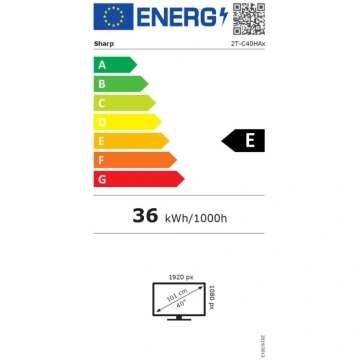 Sharp televizors 40HA1205E, 40", FHD, 2 USB, 3 HDM