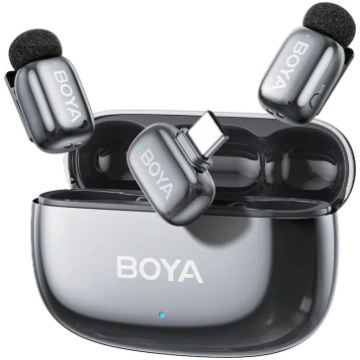 Boya wireless microphone mini 2-02 USB-C, space gr