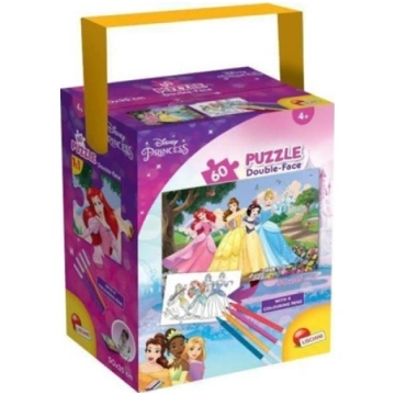 Lisciani Puzzle w tubie Mini 60 Ksiniczki 452591