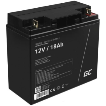 12V 18Ah akumulators :: AGM : VRLA :: 12 Volti, 18