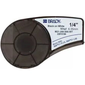 Pašlīmējoša printera etiķete Brady 139744 Melna Ba
