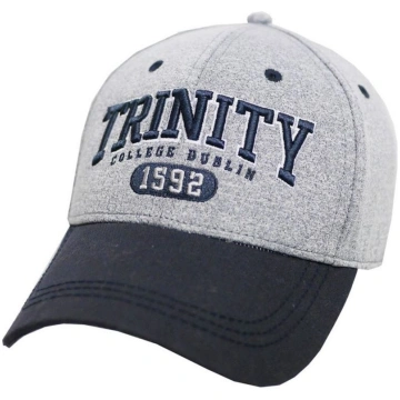 Grey Trinity College Men's Baseball Cap Tradi