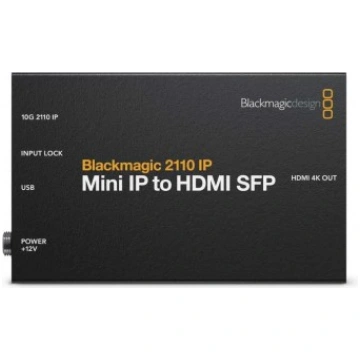 Blackmagic 2110 IP Mini IP to HDMI SFP