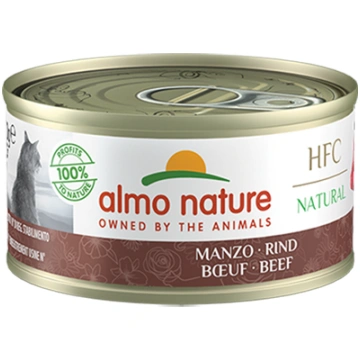 HFC Natural liellopu gaļa, 70g ALMO NATURE