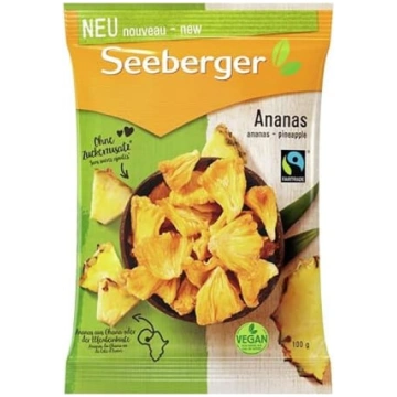 Seeberger Ananāsi bez cukura - godīgas tirdzniecīb