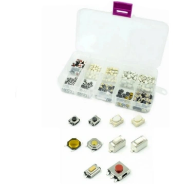 Set of 250 pieces of TACT buttons - microswitch - 