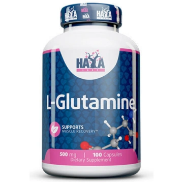 Uztura bagātinātājs Haya Labs L-Glutamine, 100 kap