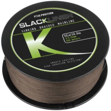 Pole Position Pītā aukla SINKING BRAIDED LINE dūņa