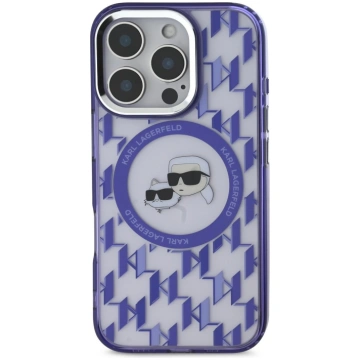 Karl Lagerfeld IML Monogram K&CH Heads MagSafe Cas