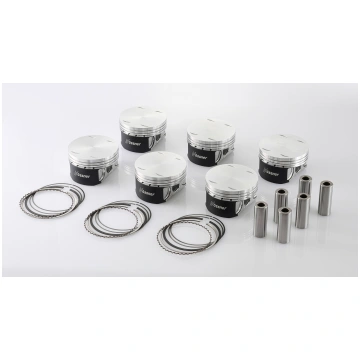 Forged pistons kit Wossner for BMW 3.0 24V Turbo 8