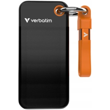 Dysk zewnętrzny SSD Verbatim Pocket 2TB Czarno-pom