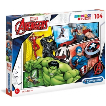 Puzle Clementoni SuperColor Avengers 27284, 104 ga