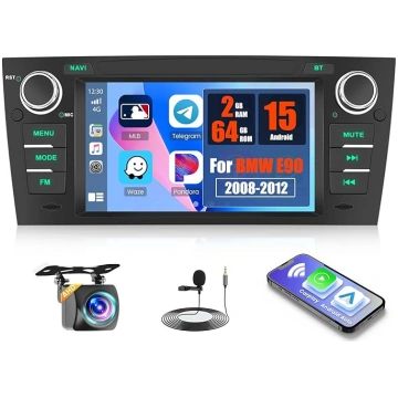 [Android 15 2G + 64G] Inefala auto radio BMW E90 2