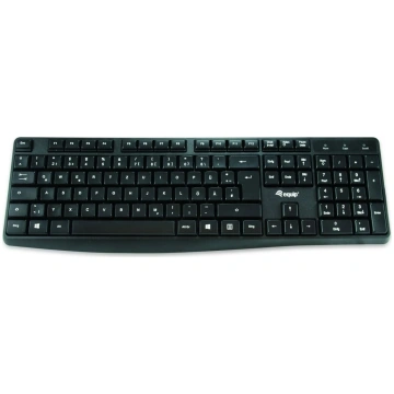 Equip 245210 tastatūra Birojs USB QWERTZ Vācu Meln