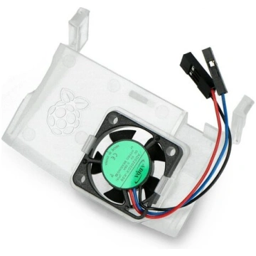 Ventilators oficiālajam Raspberry Pi 4B korpusam