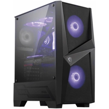 MSI MAG FORGE 100M Mid Tower Gaming Computer Case 