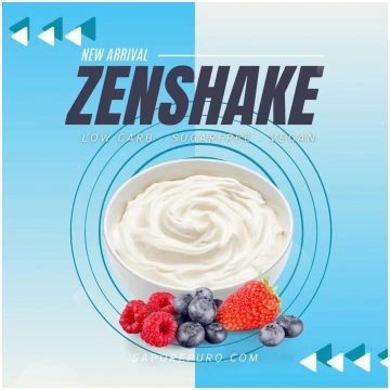 ZenShake il Preparato per yogurt o Shake Vegan e K