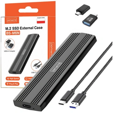 Zenwire O SSD m.2 SATA NGFF USB-C dysk m2 2230 224
