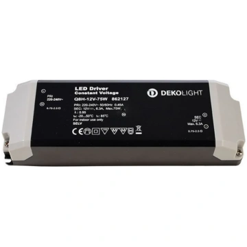 LED draiveris Basic, CV, Q8H-12-75W Deko-Light