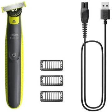 Philips OneBlade 360 QP2724/23 Shaver, Grey/Lime
