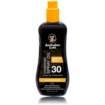 Australian Gold Hydrating Spray Oil Sunscreen Tan 