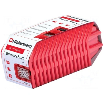 Container: cuvette | red | short | 92x77x60mm | 16
