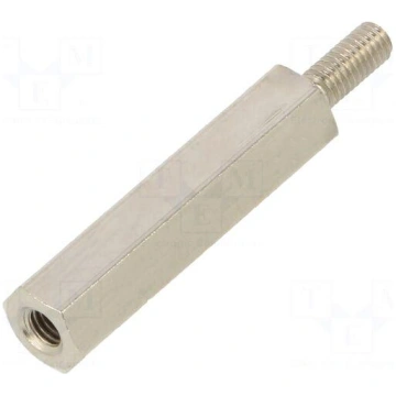 Screwed spacer sleeve | Int.thread: M3 | 25mm | Ex