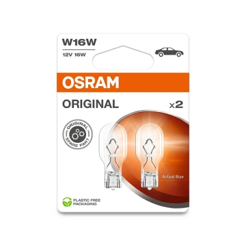 Osram auto Original W16W 16W 12V B2 spuldzes 40621