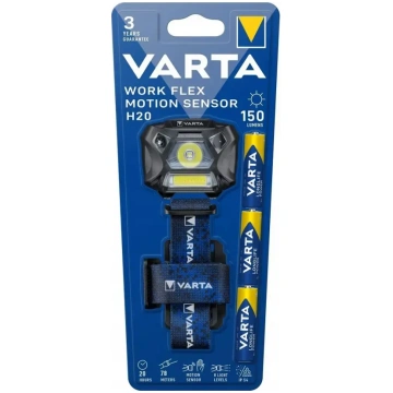 Varta head flashlight, LED work light, flexible, m