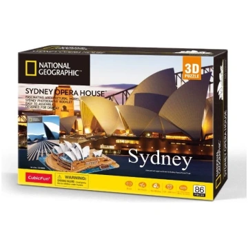 Puzzle 3D National Geographic Sydney 86 elementów 
