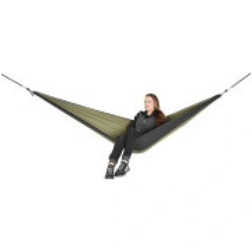 Enero TOURIST Šūpuļtīkls 2 PERSONĀM 270X140CM ZAĻI