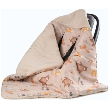 Ietinamā sedziņa FOREST FRIENDS velvet (2659) -PL