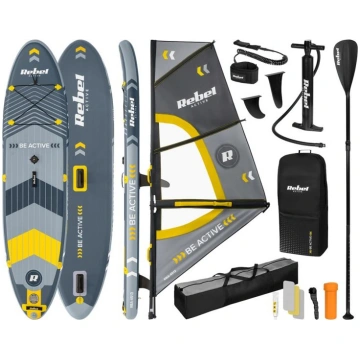 Rebel ACTIVE SUP dēlis, vējdēļošana, piepūšams, ko
