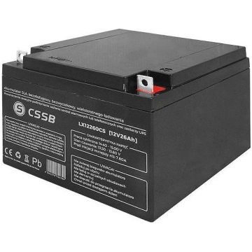 CSSB Akumulator zelowy 12V 26Ah LX12260CS (5902270