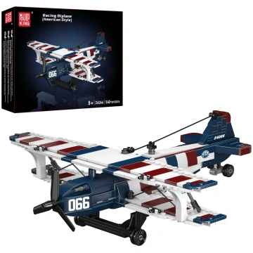MOULD KING - RACING BIPLANE - AMERICAN STYLE SET 2