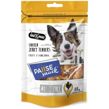Gardums suņiem Hau&Miau Pause Snack Chicken Jerky 