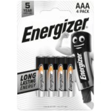 Energizer Everyday AAA 4pcs Baterijas EE001-ENERGI