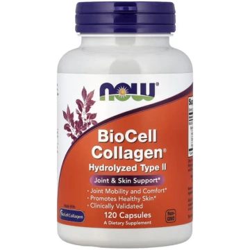 NOW Foods, BioCell Collagen®, Hydrolyzed Type II, 