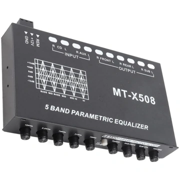 Auto-Equalizer mit 5 Bändern, Präzises Tuning, EQ-