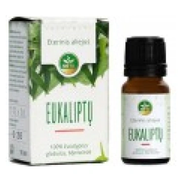 ĒTERISKĀ EĻĻAS EIKALIPTS 10ML MĖTA