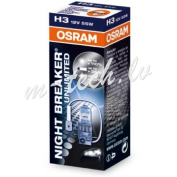 ONBU3 - OSRAM NIGHT BREAKER® UNLIMITED H3