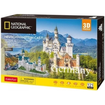 Puzzle 3D Neuschwanstein Castle National Geographi