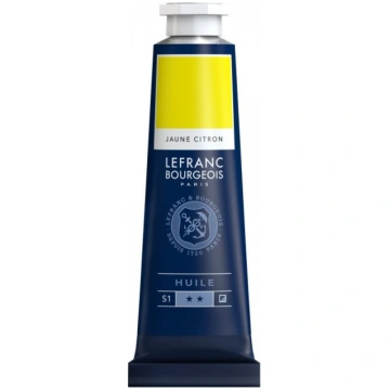 Eļļas krāsa Lefranc&Bourgeois citrona dzeltens, 40