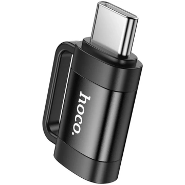 OTG USB C to Lightning Adapter Hoco 3A UA31E black