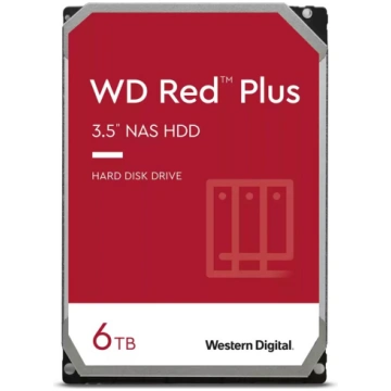 Western Digital Red Plus WD60EFPX iekšējais cietai