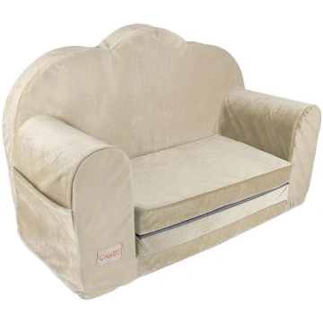 KLUPS CLOUD Velvet izvelkams krēsliņš V110 BEIGE A