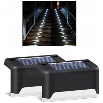 LED āra gaismas ar saules elementiem, Kāpnēm, Marg